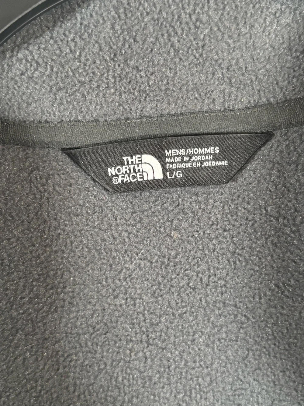 The North Face Polartec 1/4 Zip Fleece Pullover Gray Men’s Large